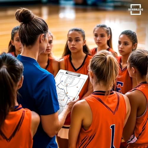 Volleyball Rotation Wheel Dry Erase Board 15x9 Inch