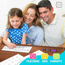2 Pack Dry Erase Number Line Lapboard 4x12 Double Sided 0-10/0-20