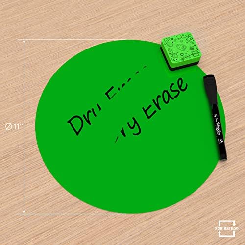 Colorful 11 inch Dry Erase Dots (8 Pack)