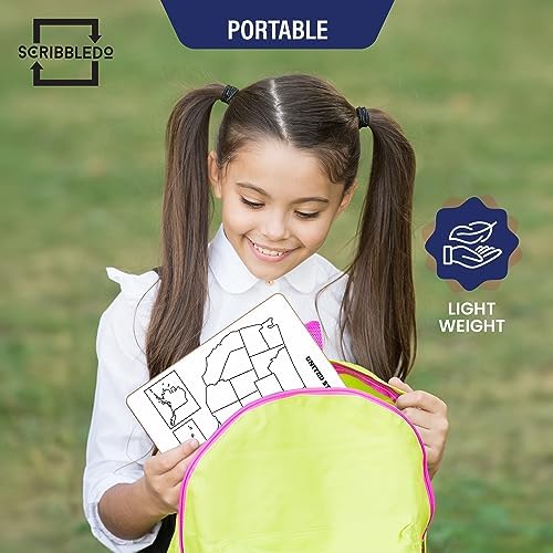 United States Map Dry Erase Board 11”x14”