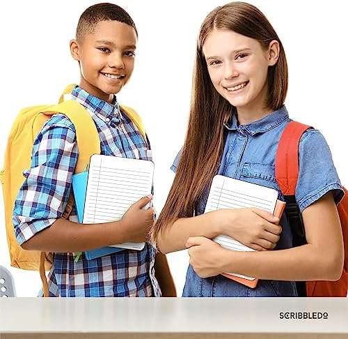 5"x7" Dry Erase College Ruled Notebook & Whiteboard (2 Pack)