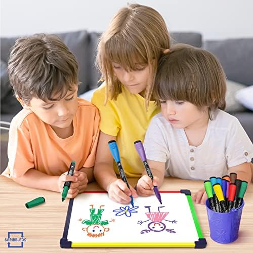 Portable 9"x12" Magnetic Mini Dry Erase Lapboard