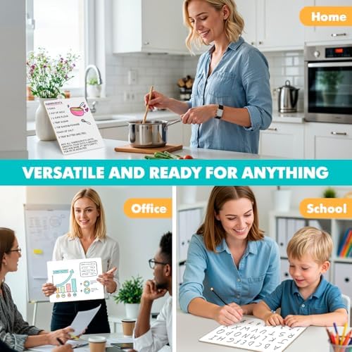 9x12 Inch Small Handheld Dry Erase Boards (2 Pack)