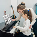 5 Pack 11 x 14 Inch Piano Board Dry Erase Whiteboards Double Sided Music Staff