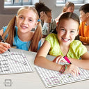 Large Graph Double Sided White Board 11"x14"