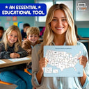 11”x14” Reusable Dry Erase USA Map Sheets, 10 Pack