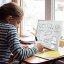 10x10 Inch Portable Double-Sided Magnetic Dry Erase Whiteboard with Stand