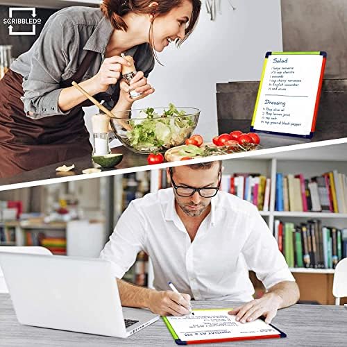 Portable 9"x12" Magnetic Mini Dry Erase Lapboard