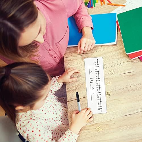 Dry Erase Number Line Boards 4x12 Double Sided 1-10/1-20 (10 Pack)