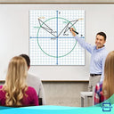 Magnetic Dry Erase XY Coordinate Plane Whiteboard 27" x 27