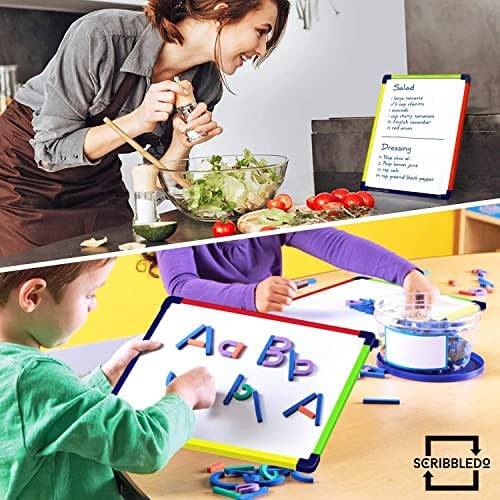 Portable 9"x12" Magnetic Mini Dry Erase Lapboard