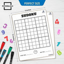 9”x12” Dry Erase Sudoku Whiteboard