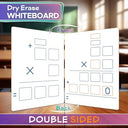 Dry Erase Long Multiplication Board 9"x12" Double Sided 2x1 & 2x2 Digit Multiplication