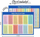 11" x 14" Dry Erase Whiteboard Double Sided Multiplication Chart