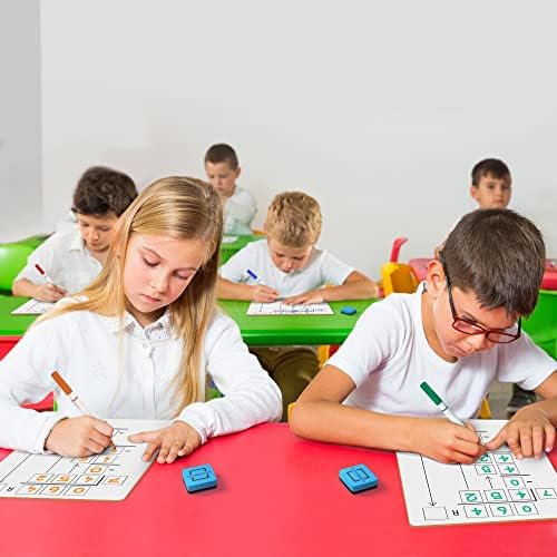 Dry Erase Division Lapboards 9x12 Inch Double Sided (5 Pack)