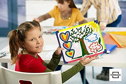 Portable 9"x12" Magnetic Mini Dry Erase Lapboard
