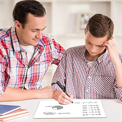 Dry Erase XY Axis Graph Lap Board 9" x 12" Double Sided