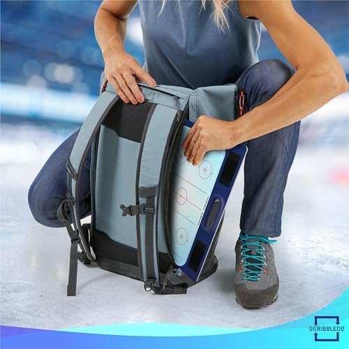 Hockey Coaching Board 15x10.5 Inch Double Sided with Markers