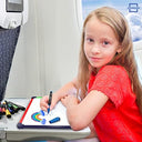 5 Pack 9"x12" Magnetic Mini Dry Erase Boards with Erasers
