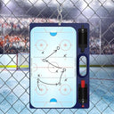 Hockey Coaching Board 15x10.5 Inch Double Sided with Markers