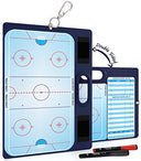 Hockey Coaching Board 15x10.5 Inch Double Sided with Markers