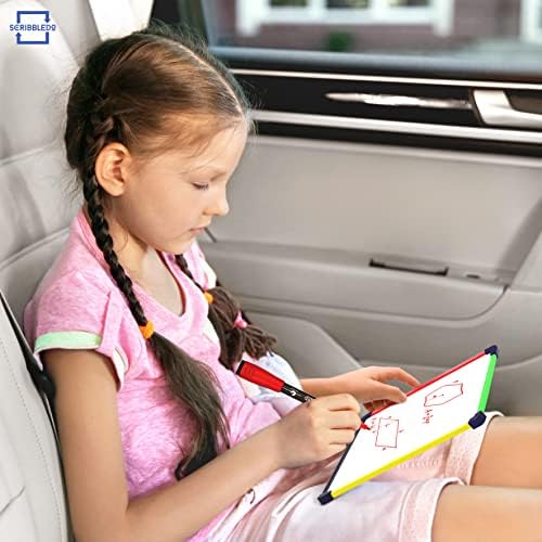 5 Pack 9"x12" Magnetic Mini Dry Erase Boards with Erasers