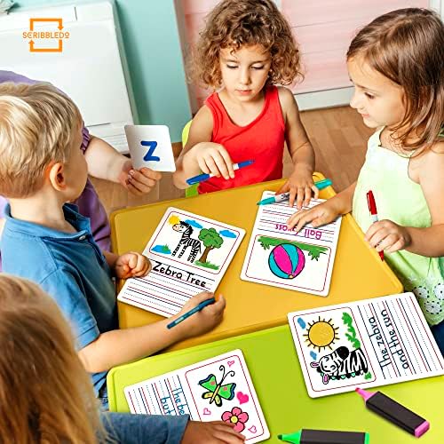 Double Sided Story Lined Dry Erase Whiteboard 9”x12”