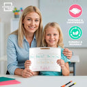 Elkonin Boxes Dry Erase Sheets 9”x12” 10 Pack