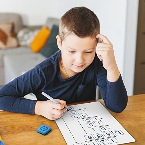 Dry Erase Division Lapboards 9x12 Inch Double Sided (5 Pack)