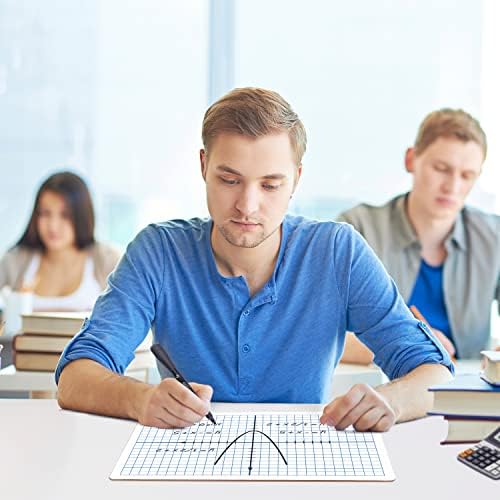 2 Pack Dry Erase XY Axis Lap Board 9”X12” Double Sided