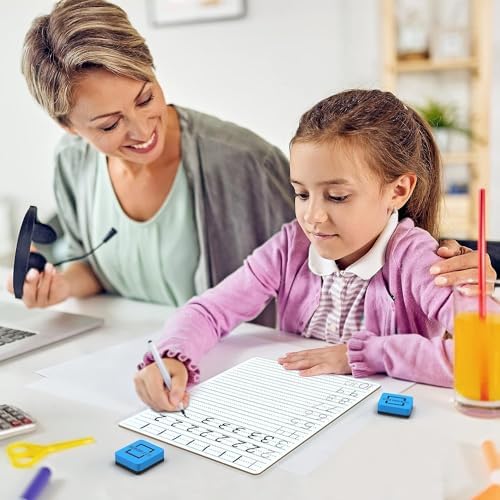 Dry Erase Alphabet Tracing Board 9x12 inch (2 Pack)