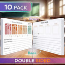 Place Value Chart 9x12 Dry Erase Sheets (10 Pack)