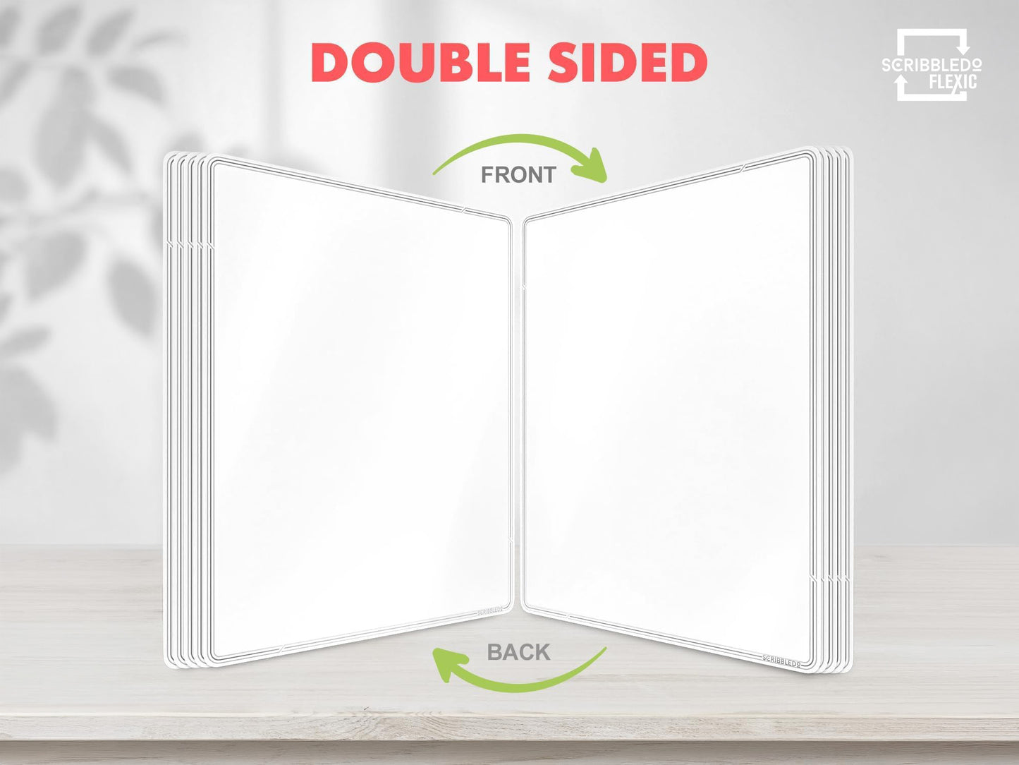 Large White Dry Erase Flexic Sheet 11"x14" (10 pc)