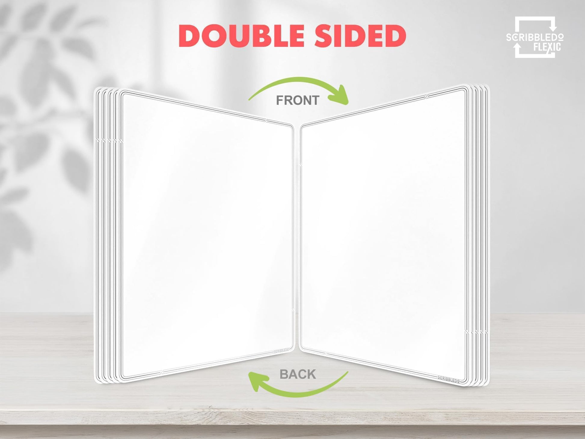 Large White Dry Erase Flexic Sheet 11"x14" (10 pc)