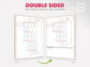 11x14 Division Dry Erase Board – Long Division for 2-Digit Divisors