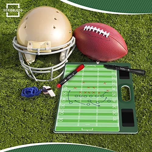 Football Dry Erase Board 15x10.5 Double Sided