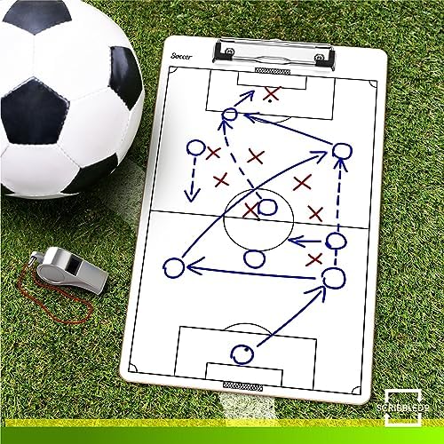 Soccer Dry Erase Coaching Board 15"x9