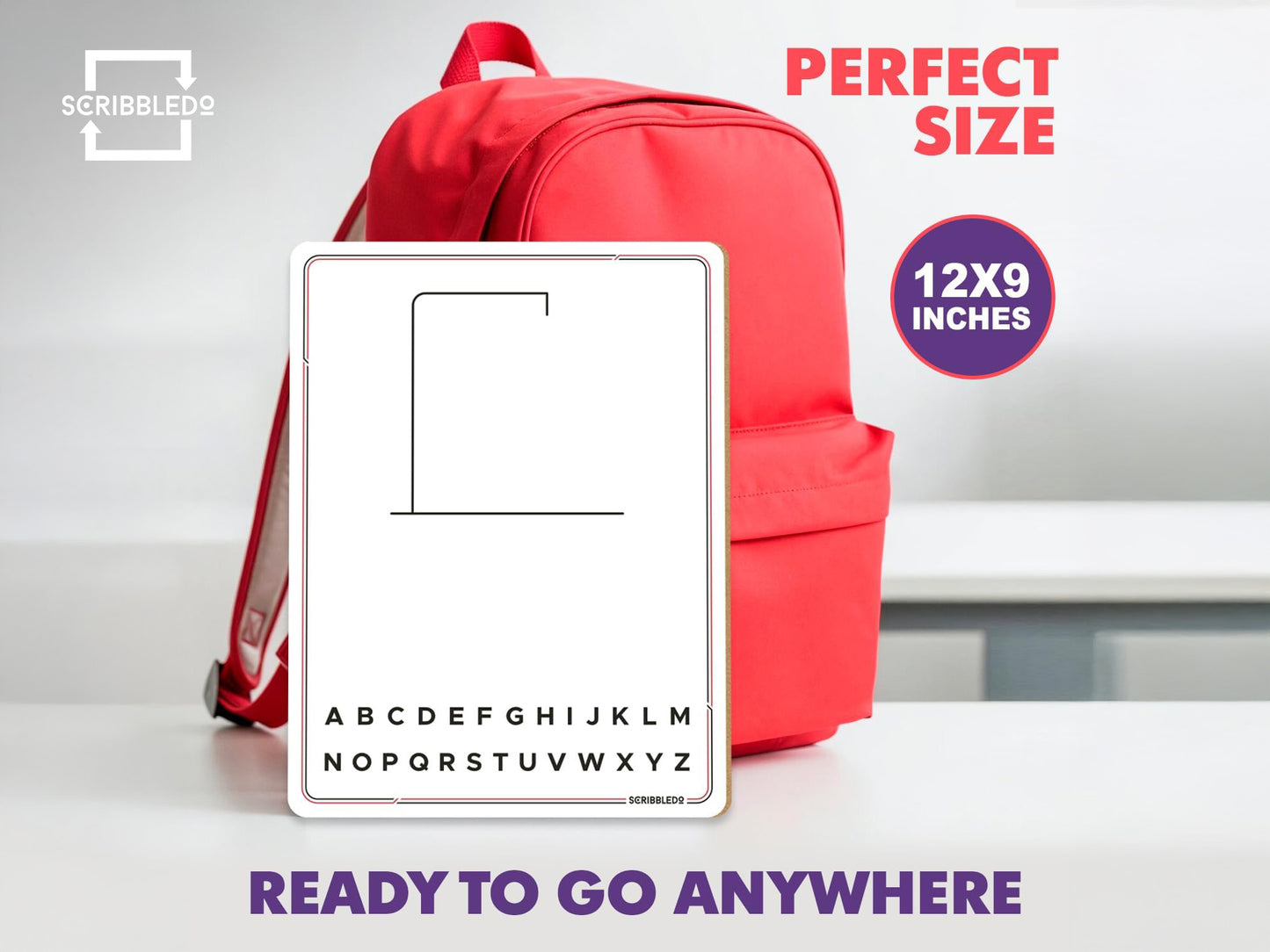 Hangman Dry Erase Board – 9x12 Reusable Whiteboard Game