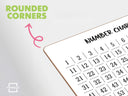 Bar Model, Ten Frame, Number Line & 1–120 Chart Dry Erase Board – 9x12