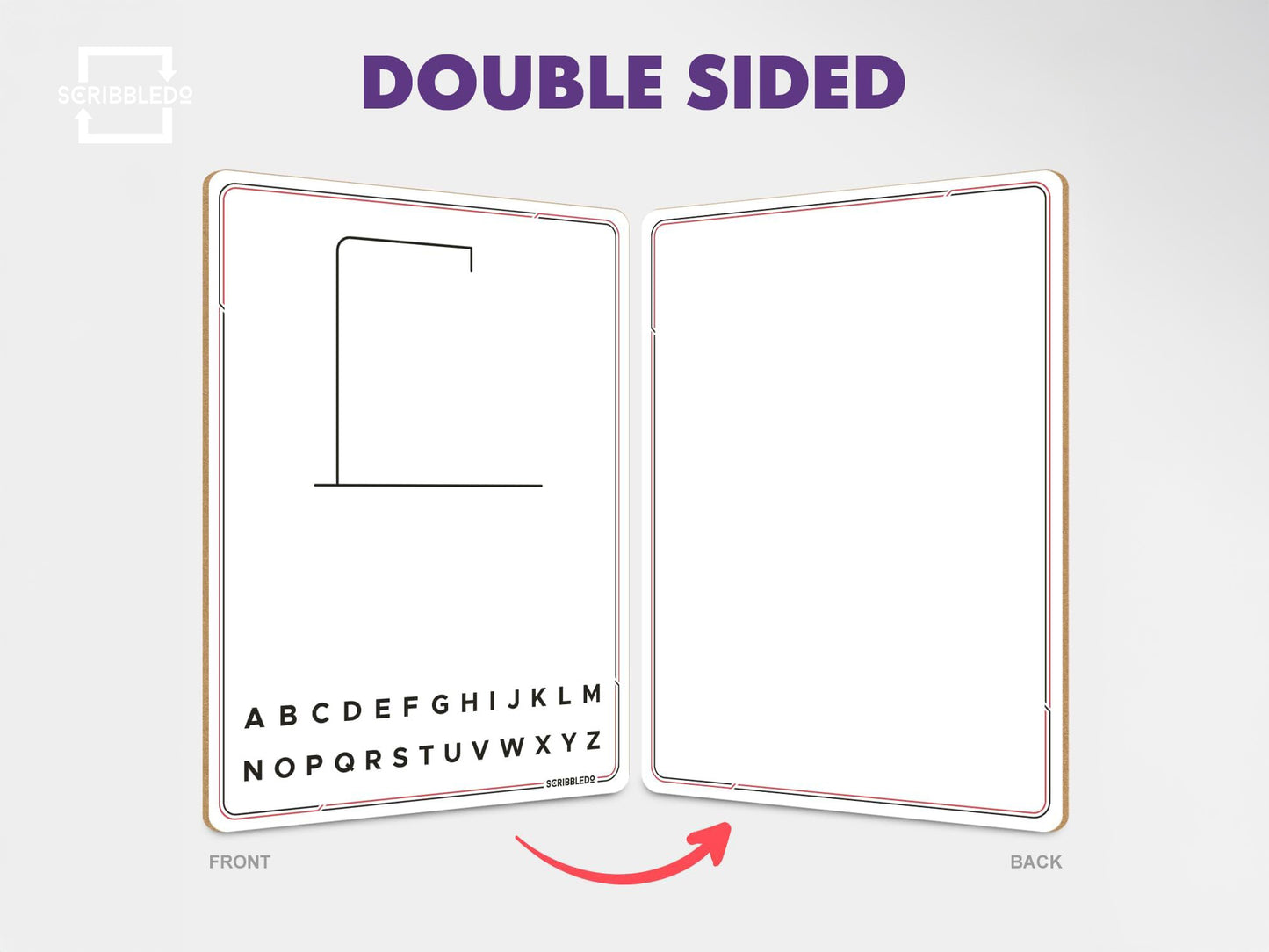 Hangman Dry Erase Board – 9x12 Reusable Whiteboard Game