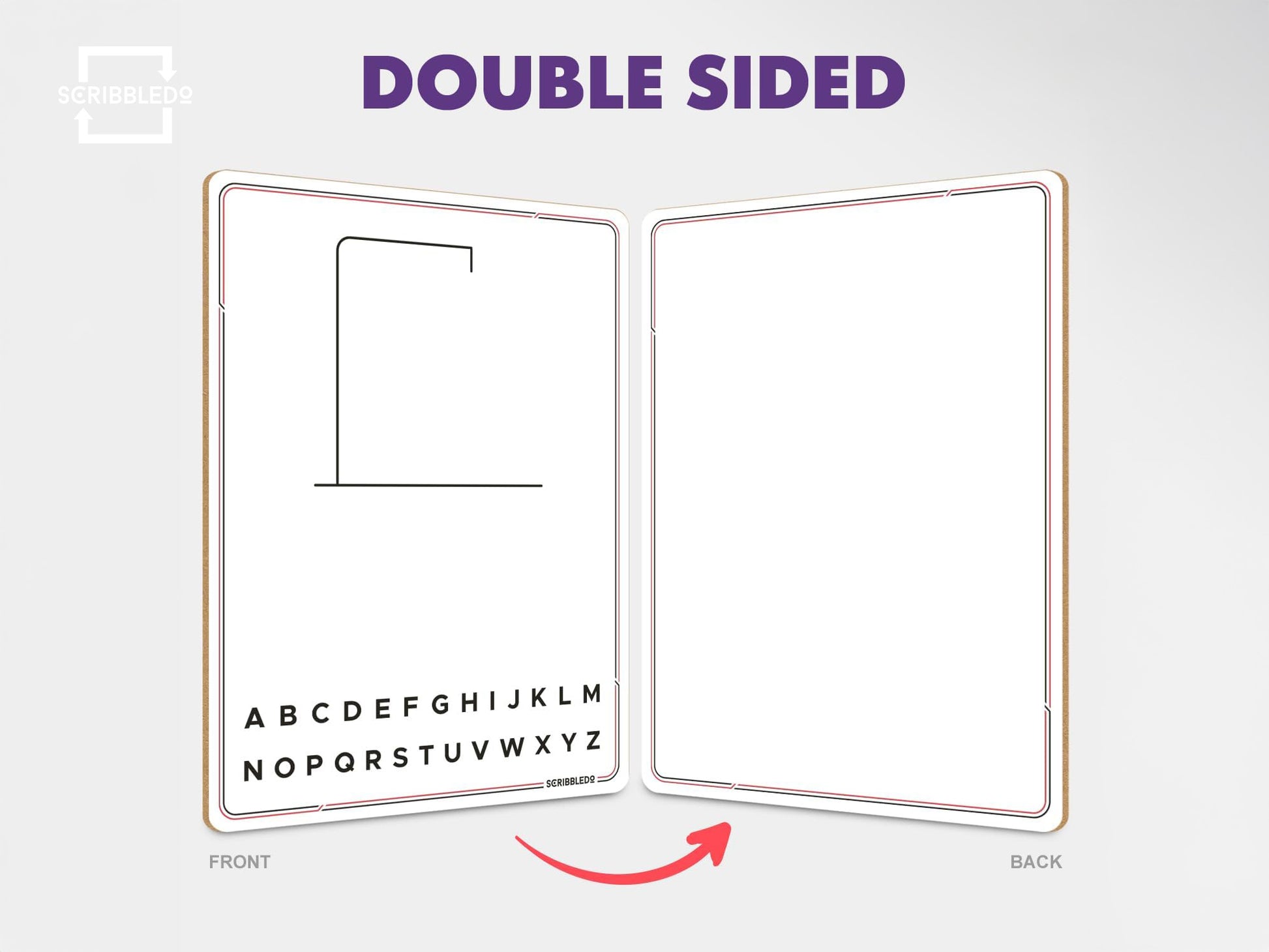 Hangman Dry Erase Board – 9x12 Reusable Whiteboard Game