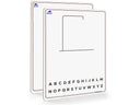 Hangman Dry Erase Board – 9x12 Reusable Whiteboard Game