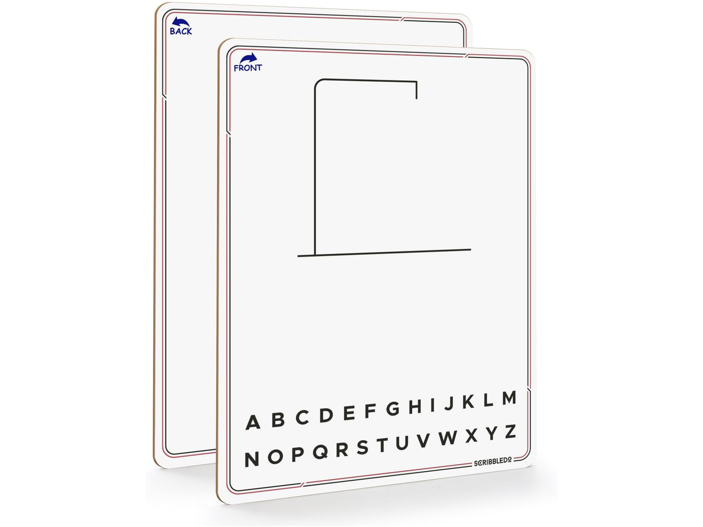 Hangman Dry Erase Board – 9x12 Reusable Whiteboard Game