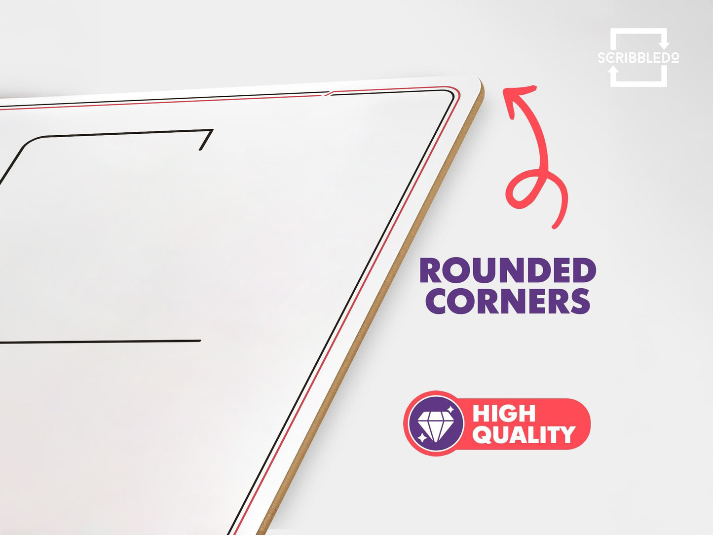 Hangman Dry Erase Board – 9x12 Reusable Whiteboard Game