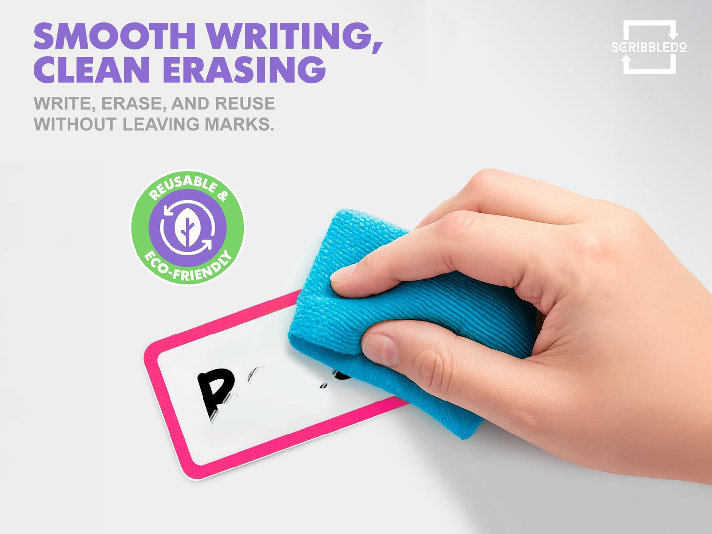 30 Pack Dry Erase Magnetic Labels – 3.1” x 1.2” Writable Strips Color Outline