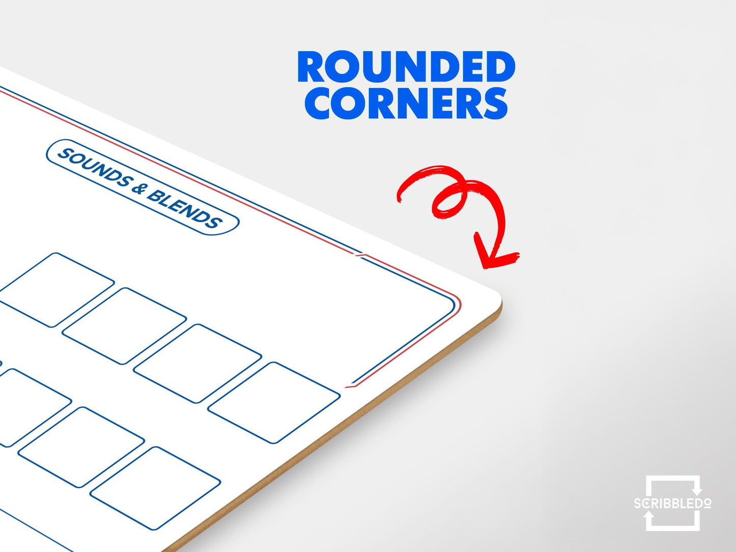 Sounds & Blends / Syllables Whiteboard 9"x12"