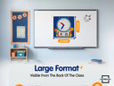 Writable Dry Erase Learning Clock - 2 Markers Included