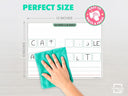 Sounds& Blends / Syllables Flexic Dry Erase Sheets 9"x12" (10 pc)