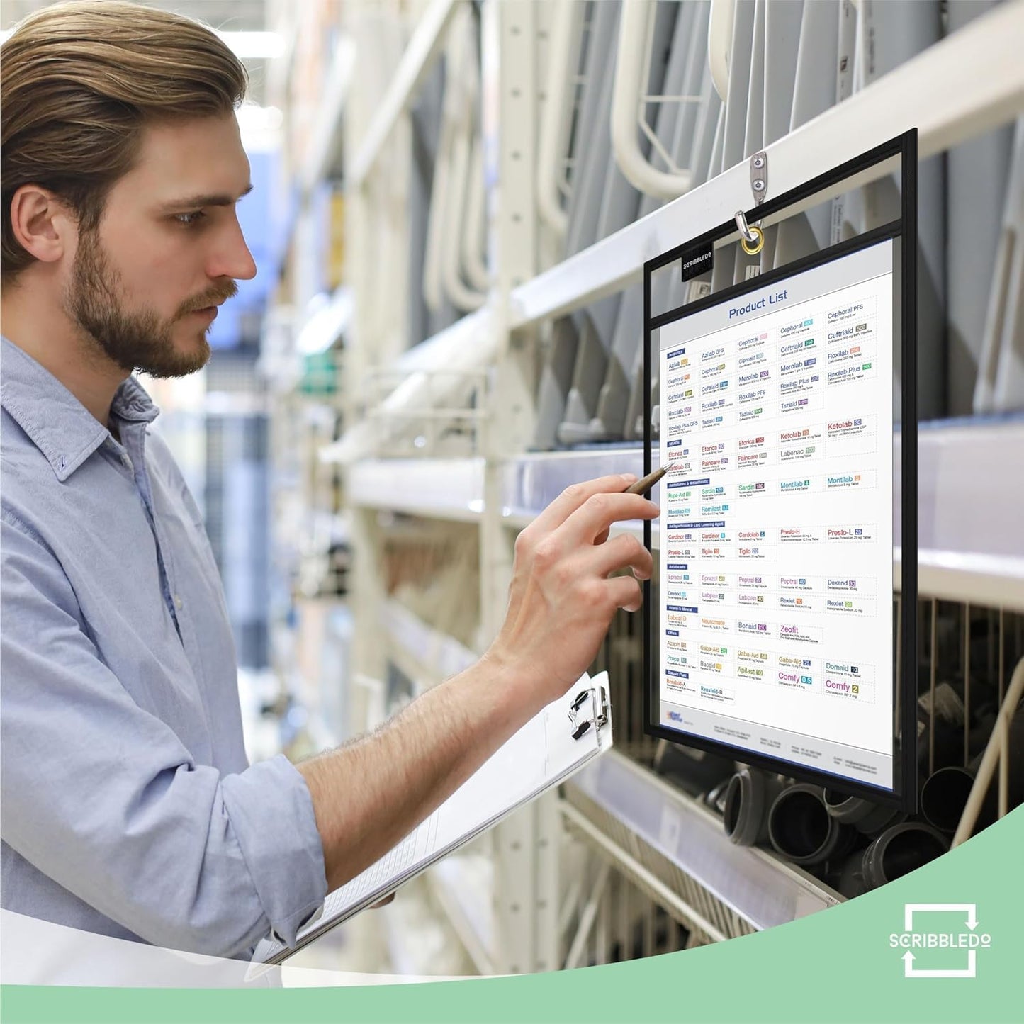 Job Ticket Holders 9x12 50 Pk