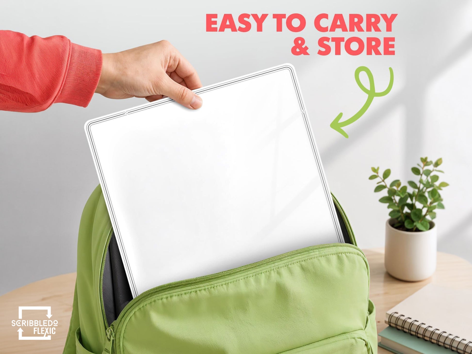 Large White Dry Erase Flexic Sheet 11"x14" (10 pc)